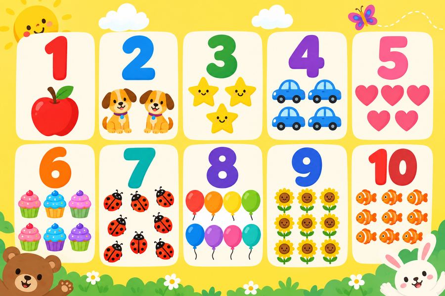 Numbers and Counting puzzle