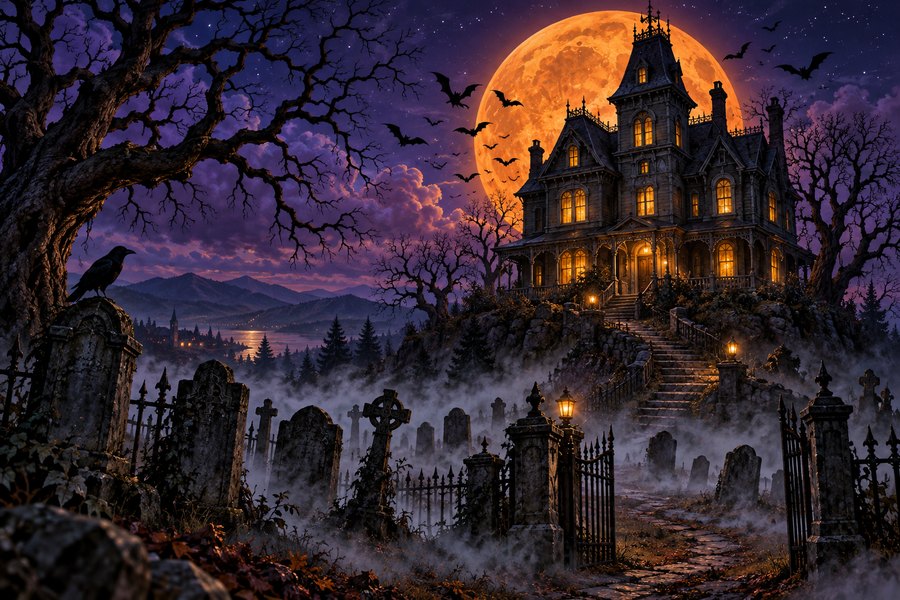 Haunted house puzzle