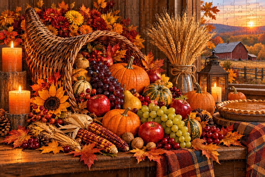 Thankful Harvest puzzle